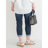 【接触冷感】COOL TOUCH クロップドデニムパンツ | Re-J＆SUPURE | 詳細画像4 