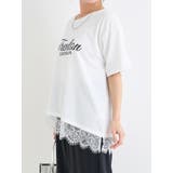 イレヘムレースロゴプリントTシャツ | Re-J&SUPURE | 詳細画像4