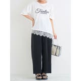 イレヘムレースロゴプリントTシャツ | Re-J&SUPURE | 詳細画像7
