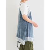 デニムレースキャミチュニック | Re-J＆SUPURE | 詳細画像3 