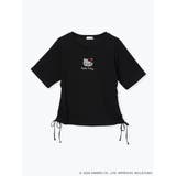 【サンリオキャラクターズ】ハローキティラインストーン裾ドロストTシャツ | Re-J&SUPURE | 詳細画像3