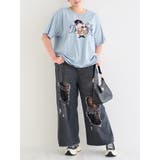お洒落ネコプリントTシャツ | Re-J&SUPURE | 詳細画像5