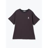濃グレー | アニマル刺繍Tシャツ | Re-J&SUPURE