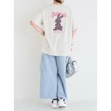フェイクレザーロゴ刺繍ウサギTシャツ | Re-J&SUPURE | 詳細画像10