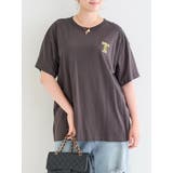 フェイクレザーロゴ刺繍ウサギTシャツ | Re-J&SUPURE | 詳細画像11