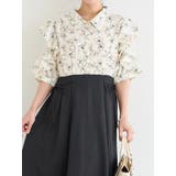 【WEB限定】花柄フリル袖ドッキングワンピース | Re-J＆SUPURE | 詳細画像8 