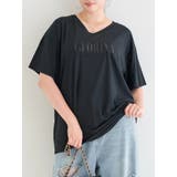 ロゴ刺繍VネックTシャツ | Re-J&SUPURE | 詳細画像7