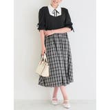 【WEB限定】リボンブラウスドッキングチェック柄ワンピース | Re-J&SUPURE | 詳細画像11