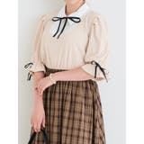 【WEB限定】リボンブラウスドッキングチェック柄ワンピース | Re-J&SUPURE | 詳細画像15