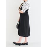 フリル花柄ボウタイブラウスドッキングワンピース | Re-J&SUPURE | 詳細画像9