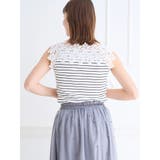 テレコスカラップレースタンクトップ | LUDIC PARK | 詳細画像4 