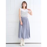 テレコスカラップレースタンクトップ | LUDIC PARK | 詳細画像6 