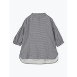 紺 | オーガニックコットンボトルネックチュニック | LUDIC PARK