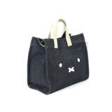 ミッフィー2WAYトートバッグ【フェイスデニムブラック】 | LUDIC PARK | 詳細画像5 