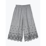 Ａ柄 | スカラップ刺繍ペチパンツ | LUDIC PARK