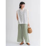 リーフプリントシャツブラウス | LUDIC PARK | 詳細画像10