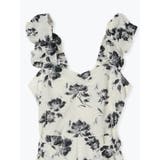 花柄ギャザー肩紐ワンピース | LUDIC PARK | 詳細画像19