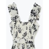 花柄ギャザー肩紐ワンピース | LUDIC PARK | 詳細画像22