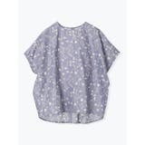 コットンリネンワイドプリントブラウス | LUDIC PARK | 詳細画像3 