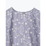 コットンリネンワイドプリントブラウス | LUDIC PARK | 詳細画像13 