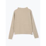 ベージュ | フクレジャガードボトルネックプルオーバー | LUDIC PARK