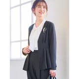 【ストレッチツイル】ペプラムジャケット | LUDIC PARK | 詳細画像17 