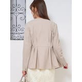 【ストレッチツイル】ペプラムジャケット | LUDIC PARK | 詳細画像31 