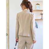 【Wクロス】ノーカラージャケット（セットアップ可） | LUDIC PARK | 詳細画像6 