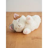 くたっとびより ミニクッション【ミケ】 | LUDIC PARK | 詳細画像3 