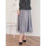 パール付きチュールロングスカート | LUDIC PARK | 詳細画像3