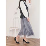 パール付きチュールロングスカート | LUDIC PARK | 詳細画像8