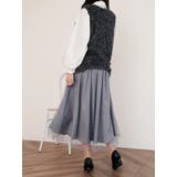 パール付きチュールロングスカート | LUDIC PARK | 詳細画像9