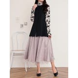 パール付きチュールロングスカート | LUDIC PARK | 詳細画像14