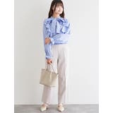 [2WAY]フェイクレザーボタントートバッグ | LUDIC PARK | 詳細画像4 