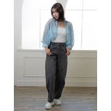 袖ドロストストライプショート丈シャツ | LUDIC PARK | 詳細画像7