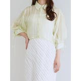 袖ドロストストライプショート丈シャツ | LUDIC PARK | 詳細画像19