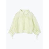 袖ドロストストライプショート丈シャツ | LUDIC PARK | 詳細画像27