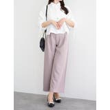 多種ボタン袖ドロストペプラムシャツ | LUDIC PARK | 詳細画像15