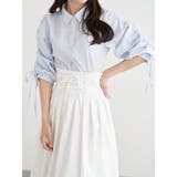 多種ボタン袖ドロストペプラムシャツ | LUDIC PARK | 詳細画像17