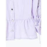 多種ボタン袖ドロストペプラムシャツ | LUDIC PARK | 詳細画像37