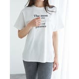 【接触冷感/吸水速乾/UV】フロッキープリント×ラメ刺繍ロゴTシャツ | LUDIC PARK | 詳細画像3