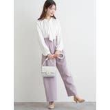 【Wクロス】タックワイドパンツ | LUDIC PARK | 詳細画像7 