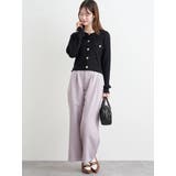 【Wクロス】タックワイドパンツ | LUDIC PARK | 詳細画像10 