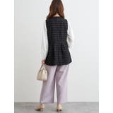 【Wクロス】タックワイドパンツ | LUDIC PARK | 詳細画像16 