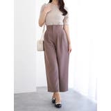 【Wクロス】タックワイドパンツ | LUDIC PARK | 詳細画像22 