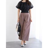 【Wクロス】タックワイドパンツ | LUDIC PARK | 詳細画像26 