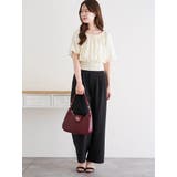 【Wクロス】タックワイドパンツ | LUDIC PARK | 詳細画像38 