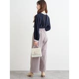 【Wクロス】タックワイドパンツ | LUDIC PARK | 詳細画像50 