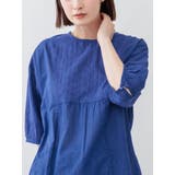 刺しゅう切り替えブラウス | LUDIC PARK | 詳細画像1 