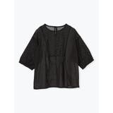 刺しゅう切り替えブラウス | LUDIC PARK | 詳細画像5 